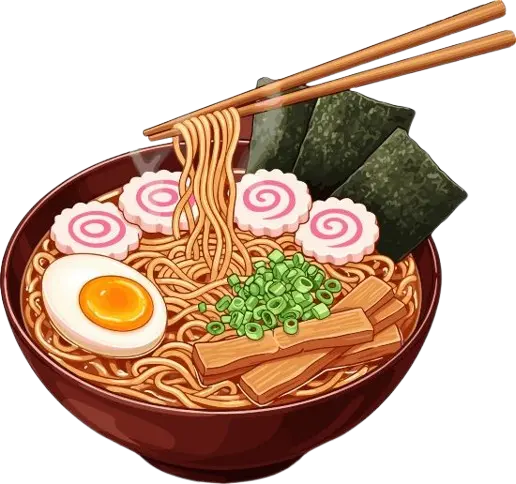 Bowl of delicious ramen